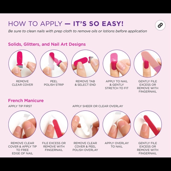 Color street nuclear Fuchsian nail strips. NWT. - Picture 7 of 9